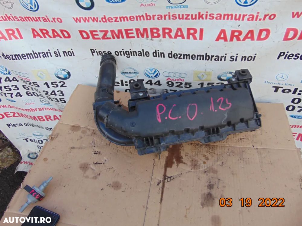 Carcasa Filtru aer peugeot 1.2 benzina 208 2008 308 3008 citroen c3 c4 cactus partner berlingo hn05 - 4