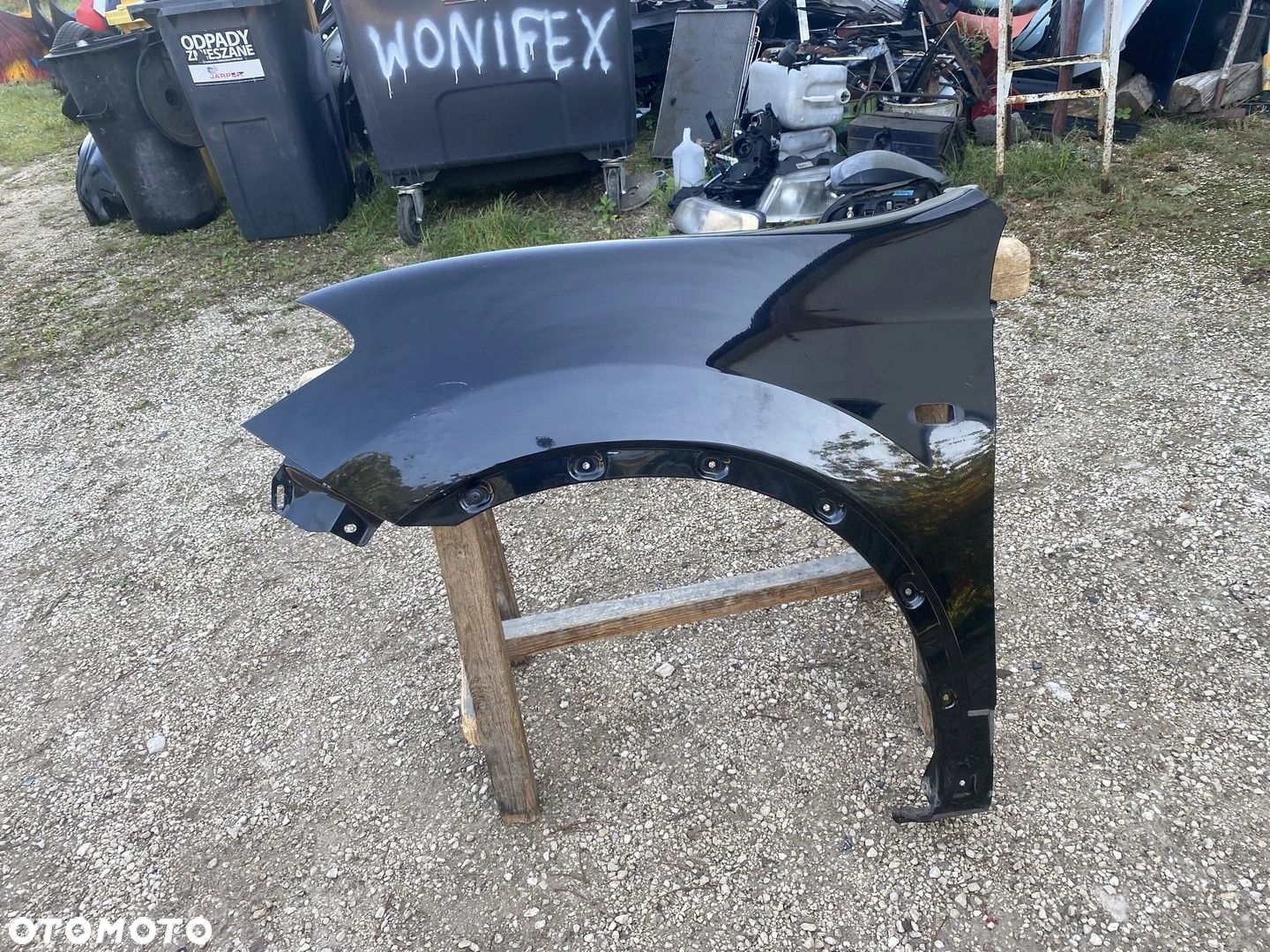 BŁOTNIK PRZEDNI LEWY NISSAN QASHQAI I J10 LIFT 10-13 - 2