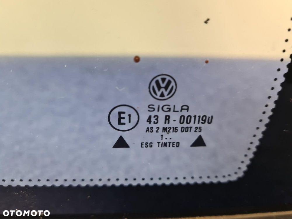 VOLKSWAGEN PASSAT B3 KOMBI SZYBA KAROSERYJNA LEWY TYŁ - 2