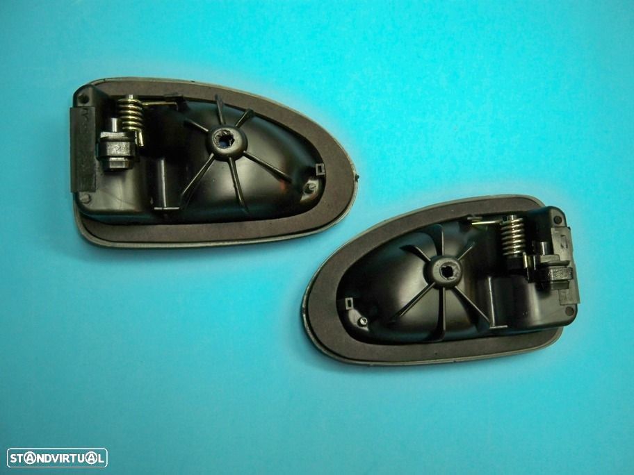 Puxador de porta preto renault Clio e opel Novo - 2