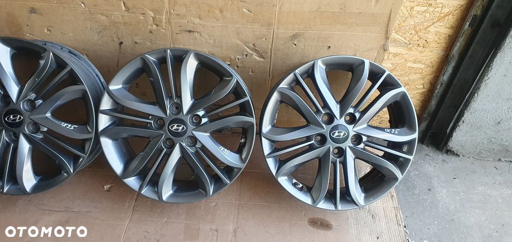 Alufelgi felgi aluminiowe alusy 5x114.3 R17 6,5J ET51 R17 Hyundai ix35 52910-2Y600 - 6