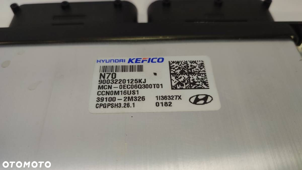 KOMPUTER STEROWNIK SILNIKA 39100-2M326 HYUNDAI ELANTRA VII 1.6 2023 - 3