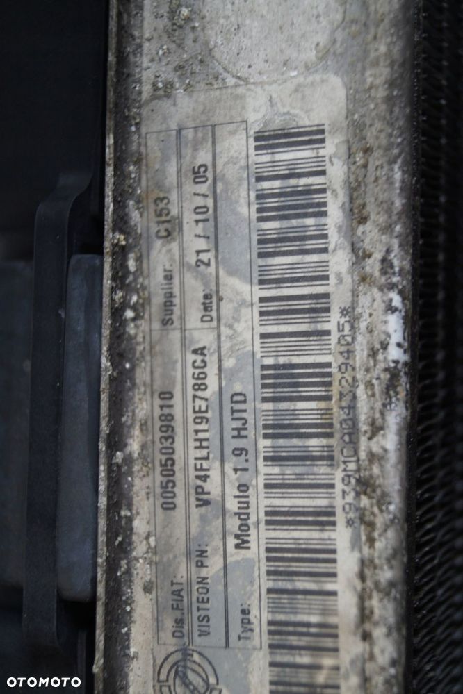 CHŁODNICE WENTYLATOR ALFA ROMEO 159 1.9 16V JTDM - 3