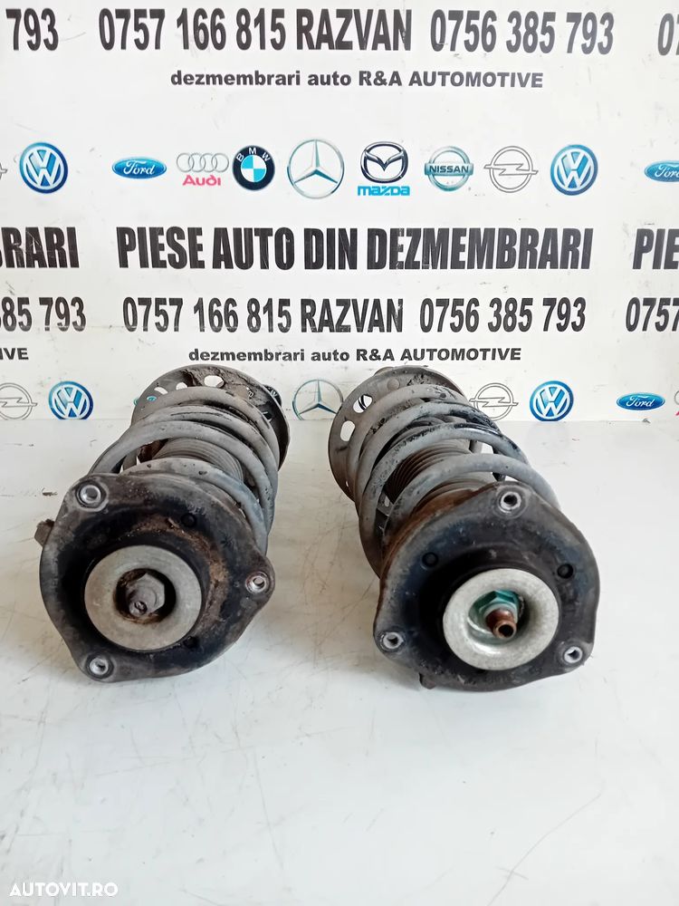 Ansamblu Telescop Amortizor Arc Flansa Stanga Dreapta Fata Vw Golf 6 VI 1.6 Tdi Motor CAY - 3