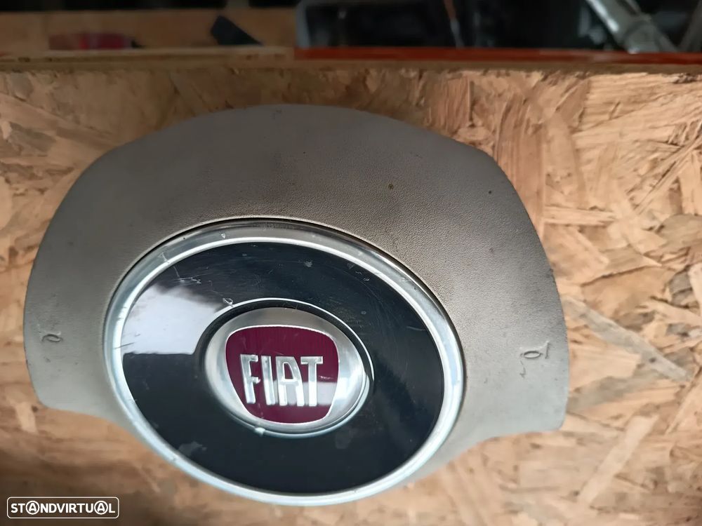Airbag volante Fiat 500 Ano 2012 Ref: 07354528820 - 3