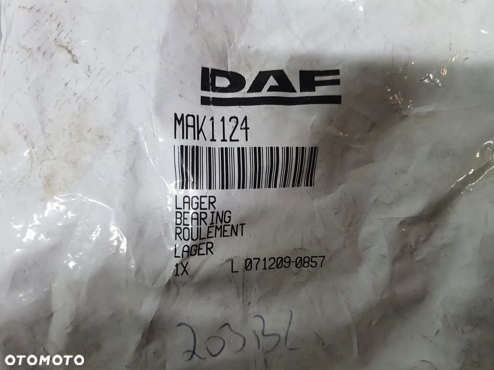 Tuleja obejma stabilizatora przód DAF 45 MAK1124 - 5