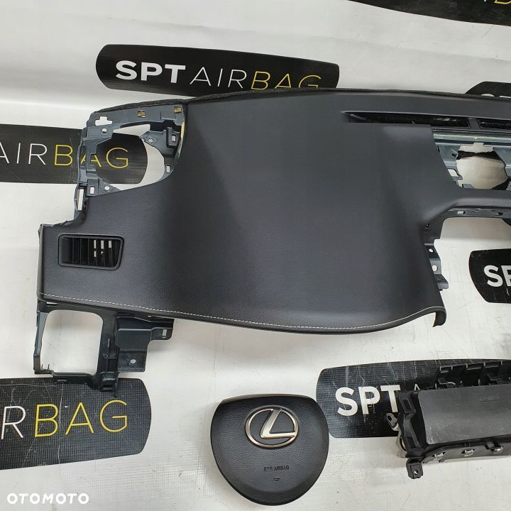 LEXUS NX300 DESKA ROZDZIELCZA KONSOLA KOKPIT PULPIT PODUSZKI AIRBAG AIR BAG PASY KIT SET - 2