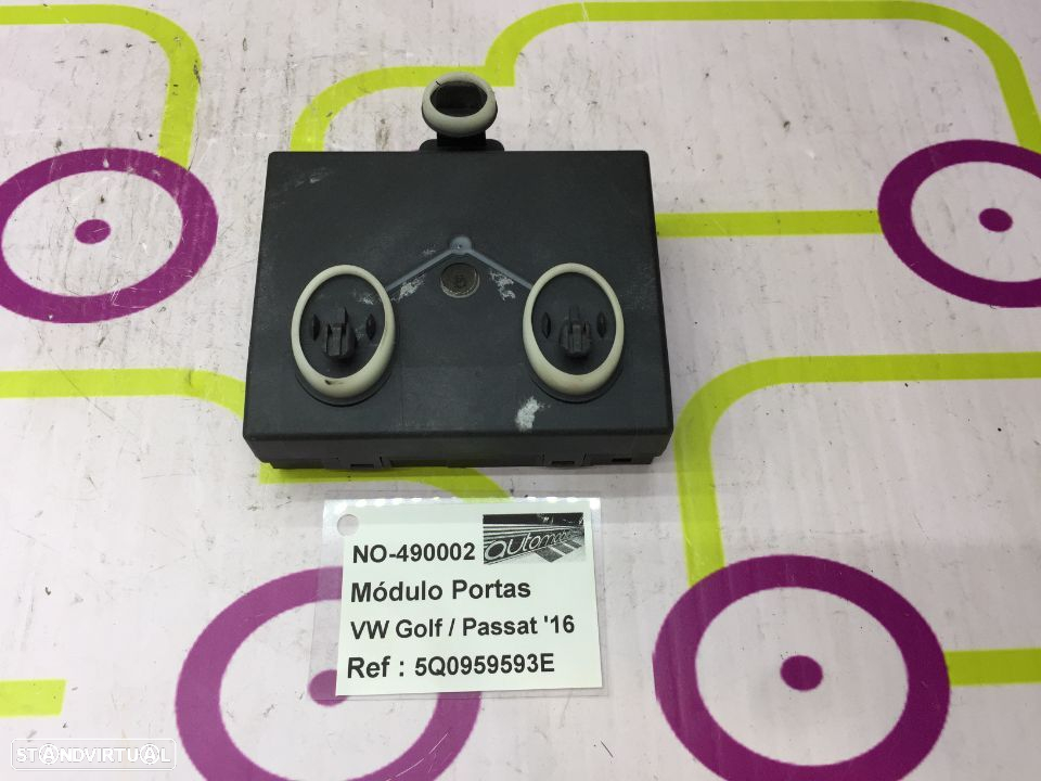 Módulo Controle Portas / Vidros Volkswagen Golf / Passat de 2016 - Ref: 5Q0959593E - NO490002 - 2