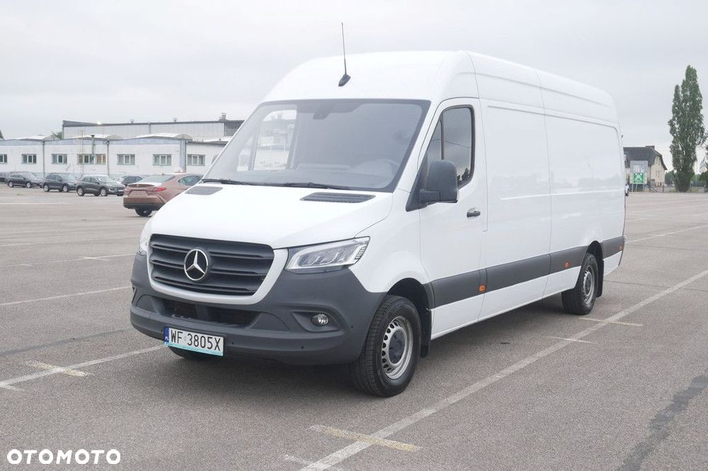 Mercedes-Benz Sprinter 317 CDI Długi LED Hak Zab. Warsztatowa Navi Kamera SalonPL VAT23% Właścicielem pojazdu jest Ayvens Financial Services Polska - 1