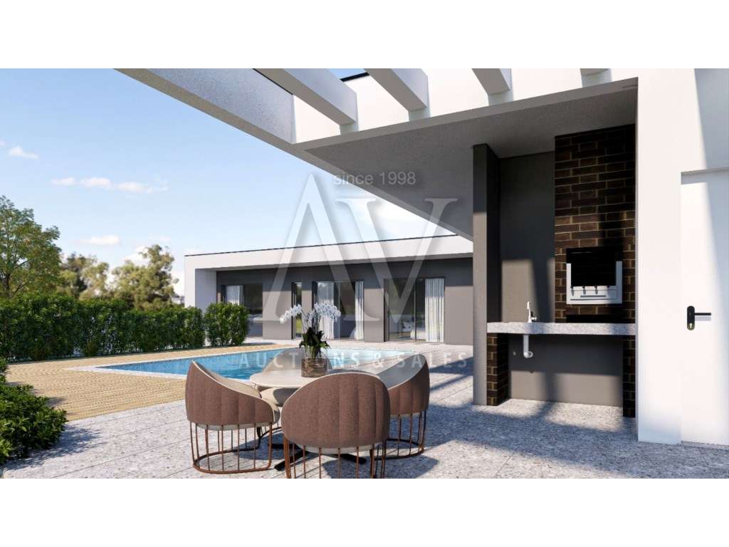 Moradia de luxo, V4, térrea, isolada e com piscina - Grande imagem: 4/27