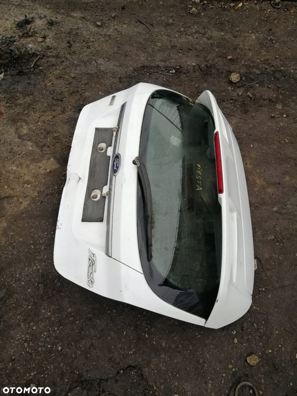 SPOILER KLAPY BAGAŻNIKA TYŁ FORD FIESTA MK7 EU - 5