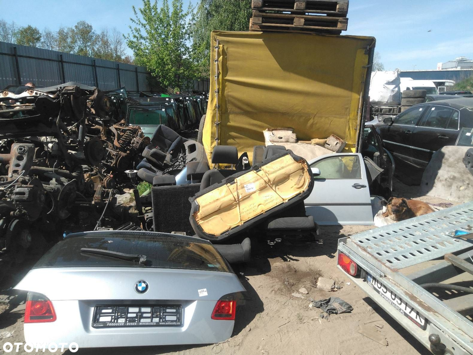 FOTELE KOMPLET LEWY PRAWY KANAPA TYŁ VOLKSWAGEN GOLF V KOMBI - 19