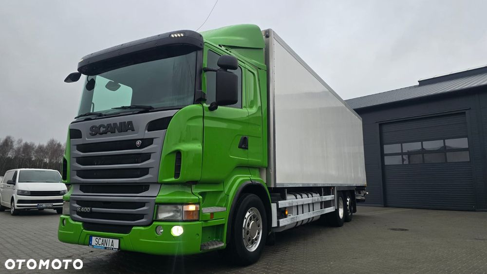 Scania R400 Euro 5 6x2 kontener izoterma 22 palety winda import NL! niski przebieg! super stan! - 2