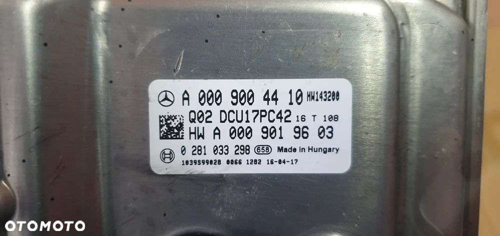 Moduł sterownik AdBlue Mercedes E-Klasa W213 3.0 CDI A0009004410 - 5