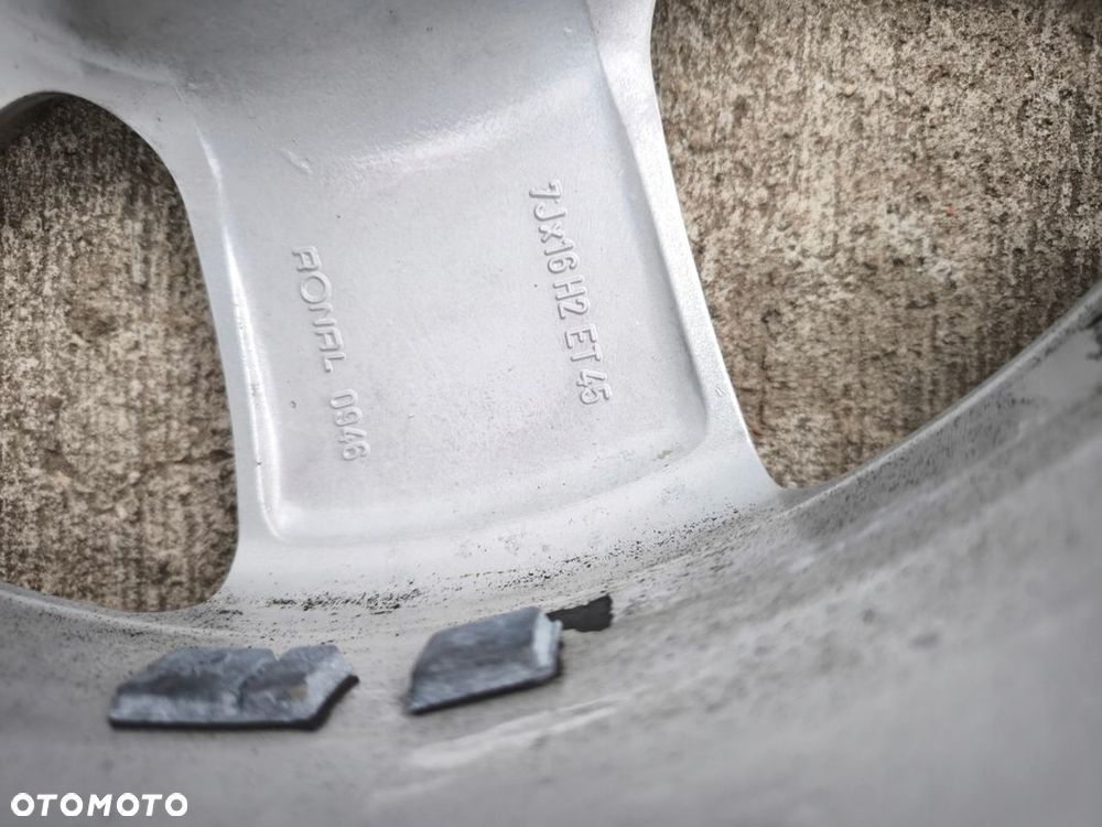 FELGA ALUMINIOWA AUDI A3 A4 A6 VW SKODA 7.0J R16 ET45 4B0601025AA K*8* OK - 8