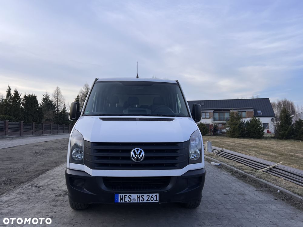 Volkswagen Crafter Doka Brygadówka 7 osób przebieg 187 tys., 2.0 TDI 109km - 2