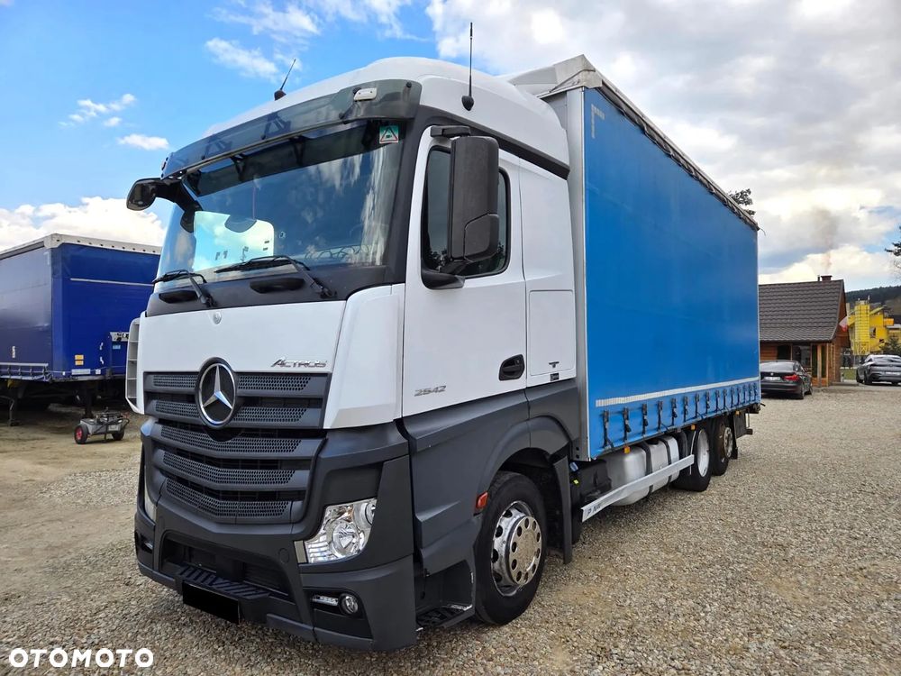 Mercedes-Benz ACTROS 2542 BLUETECK / 6X2 / FIRANKA / PODNOSZONA OŚ - 1