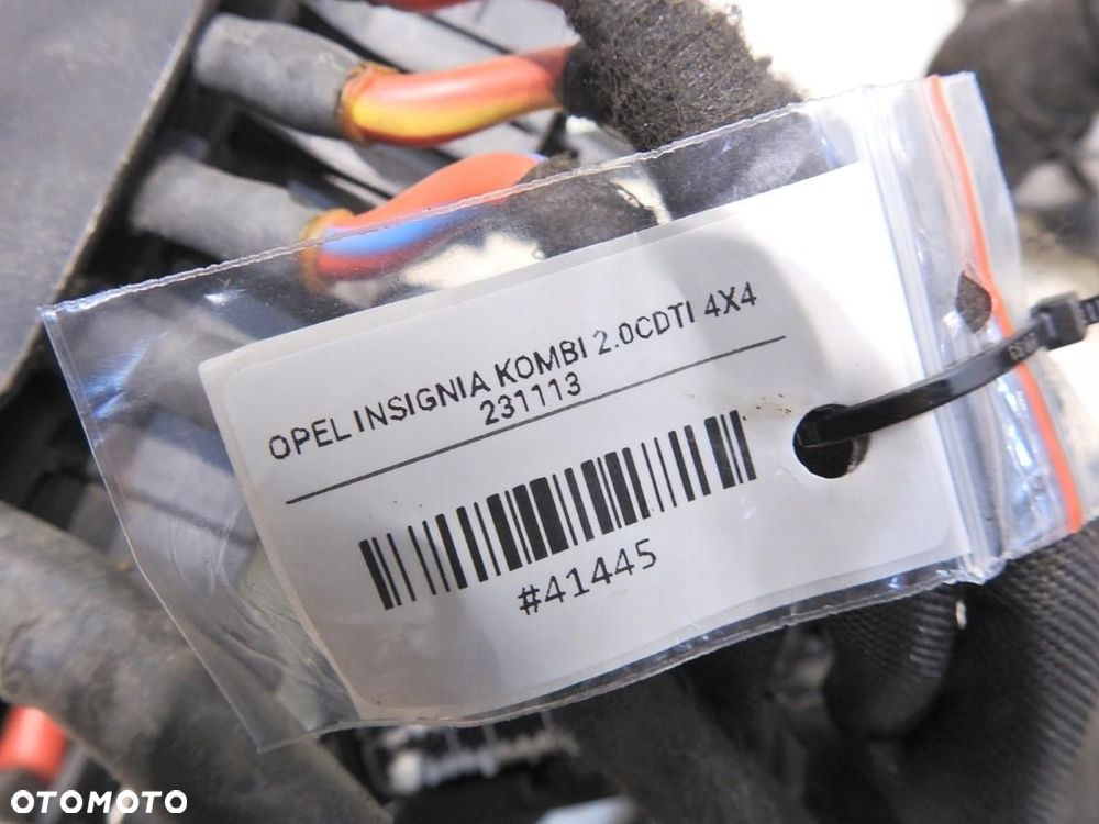 WIĄZKA INSTALACJA KOMORY SILNIKA OPEL INSIGNIA A 2.0 CDTI 13327226 - 5
