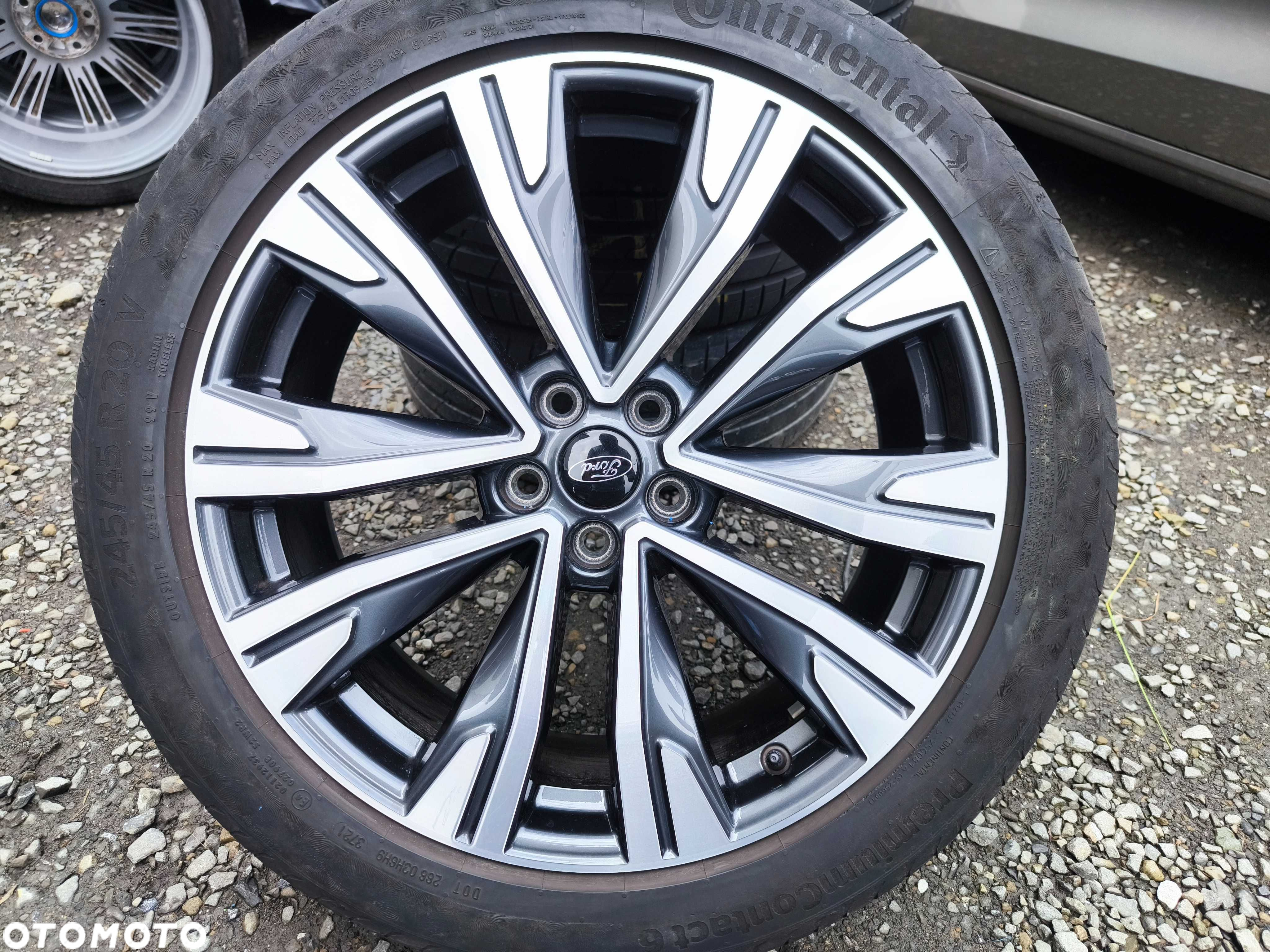 Koła Ford Kuga Escpace Edge Endura 20 cali 5x108 ET55 Opony 245/45 - 3