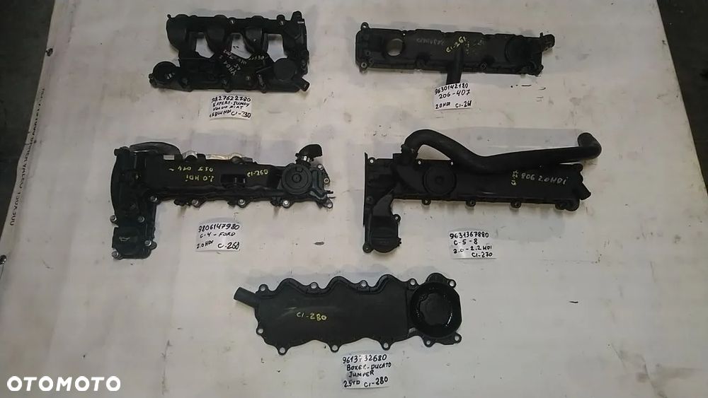 CITROEN PEUGEOT POKRYWA DEKIEL ZAWORÓW ZAWOROWY - 7