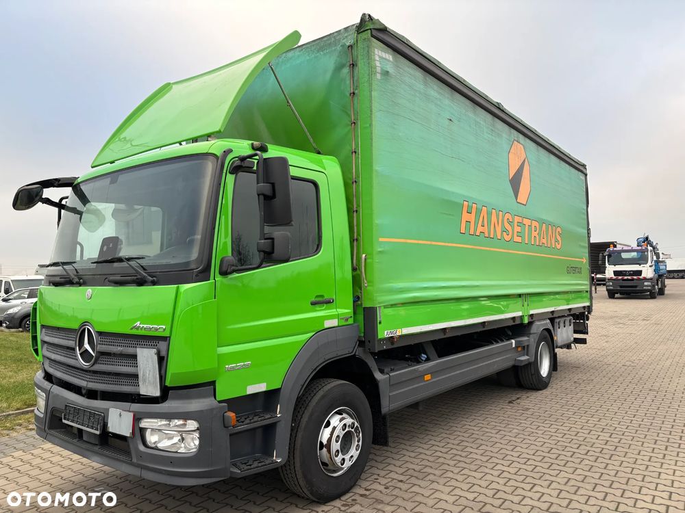 Mercedes-Benz ATEGO 1623 firanka , burty , winda (nie 1523, 1524, 1527, 1530, 1224, 1223) 2018 rok , (rama do zabudowy) - 1