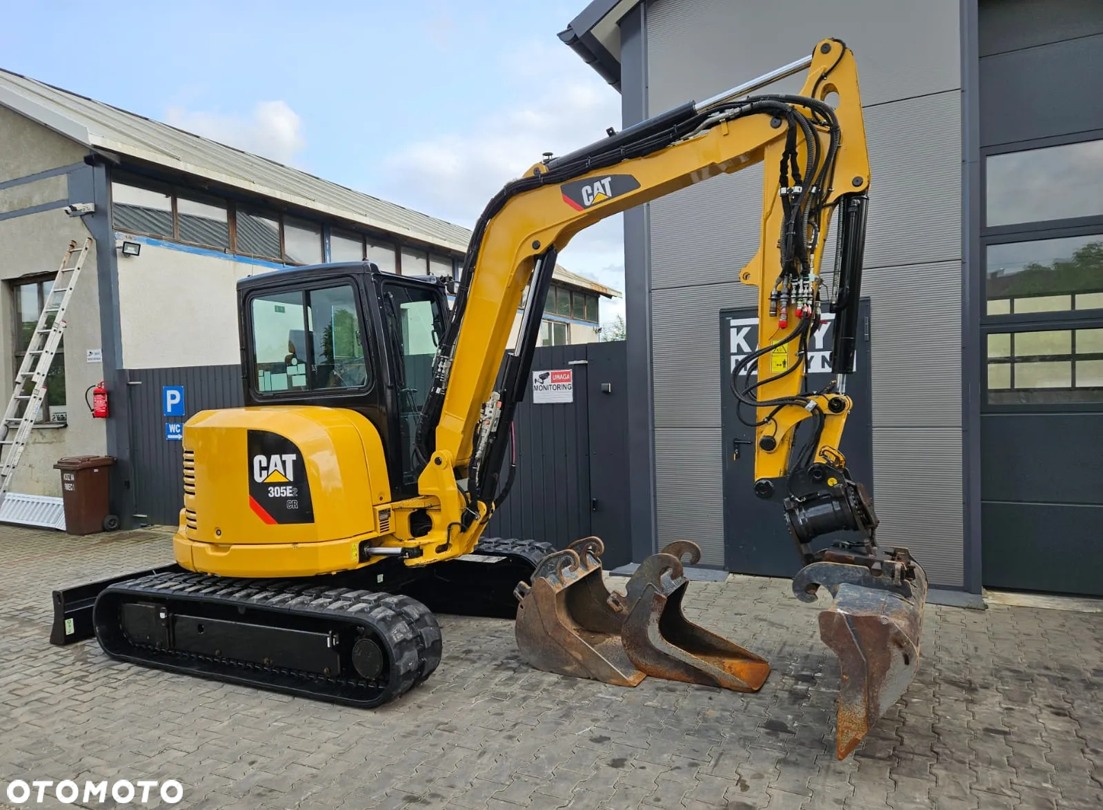Caterpillar MINIKOPARKA CAT CATERPILLAR 305E2 305E 305 304 306 2018R ROTOTILT - 7