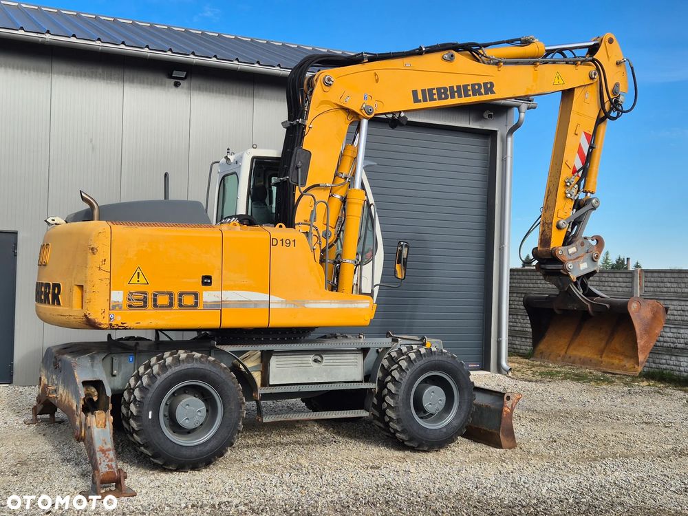 Liebherr A900 C PŁUG I PODPORY Z NIEMIEC SUPER STAN / 314 / 316 / 904 / 914 / 916 / 918 / 920 - 3