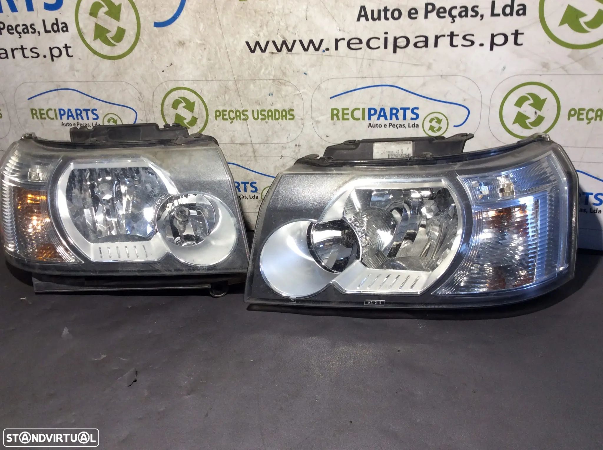 Farol Frente Esquerdo Frente Direito Land Rover Freelander II ano 2006 a 2015 - 1