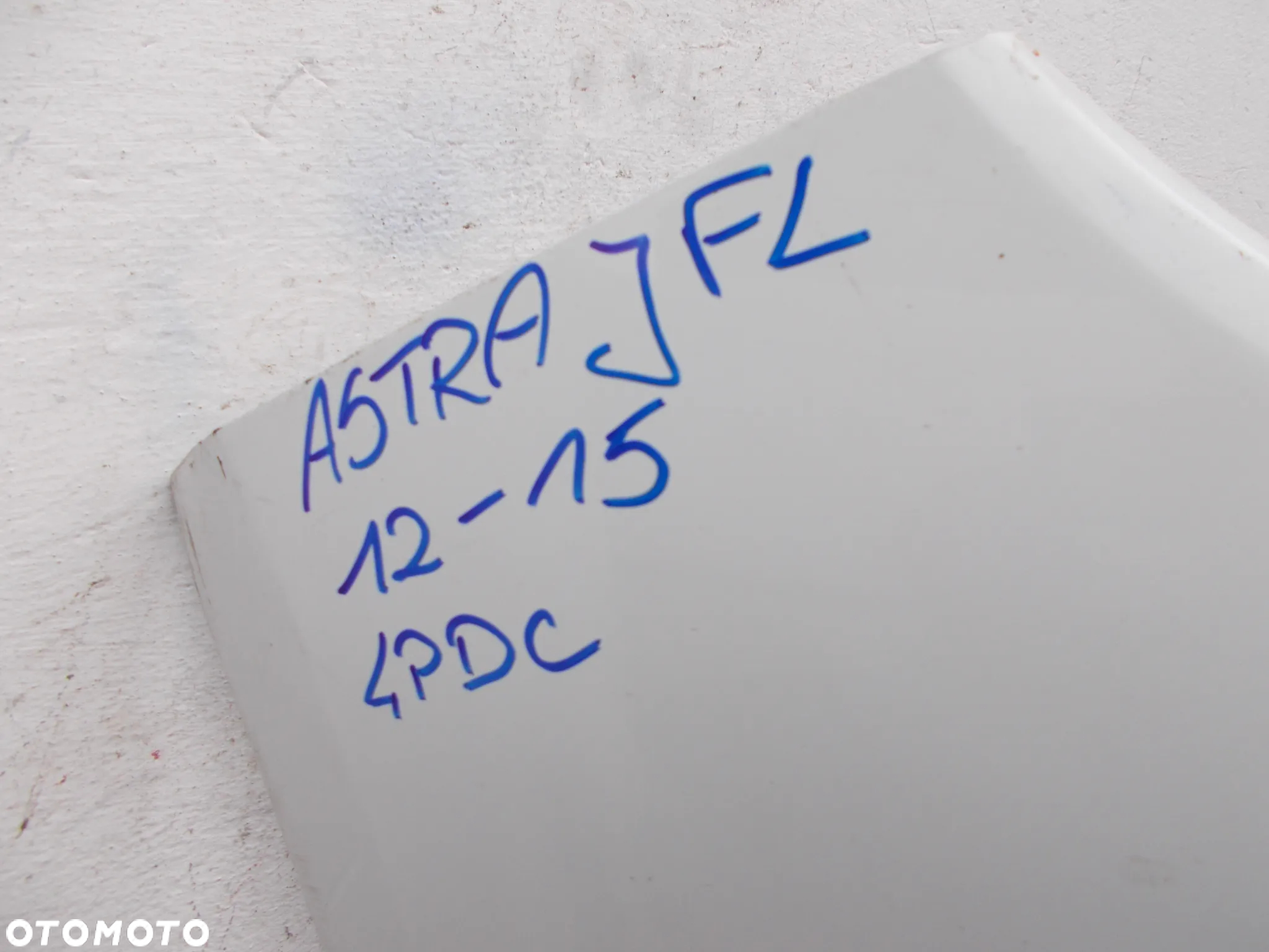 OPEL ASTRA IV J LIFT ZDERZAK PRZÓD PRZEDNI PDC - 4