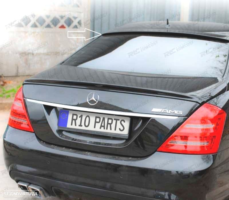 AILERON VIDRO SPOILER TRASEIRO MERCEDES CLASE S W221 05-11 ABS - 2