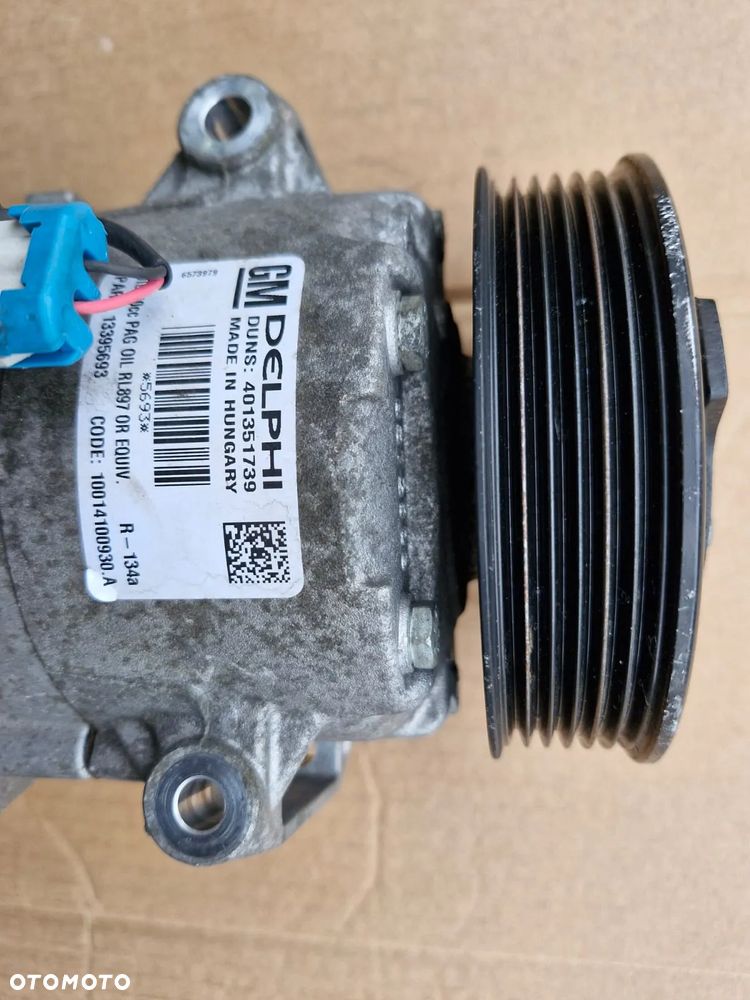 Sprężarka kompresor klimatyzacji Opel Astra J IV Meriva B 1.7 13395693 - 2