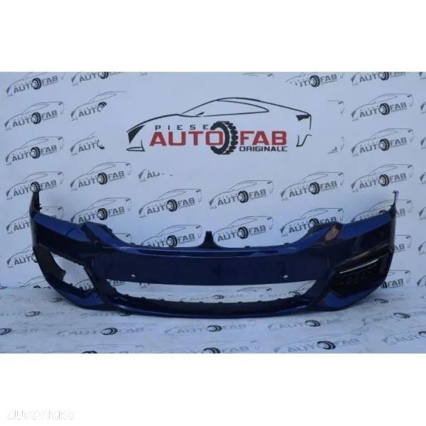 Bară față Bmw Seria 5 G30-G31 M-Paket an 2017-2019 cu găuri pentru Parktronic (6senzori) - 1
