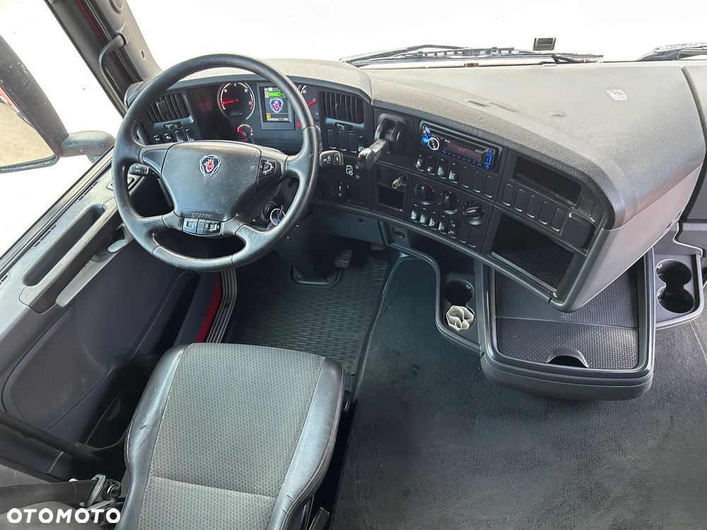 Scania R450 RETARDER / HYDRAULIKA / ALUFELGI / WAGA WSKAŹNIK OBCIĄŻENIA / NOWA SPRĘŻARKA / TURBINA PO WYMIANIE / BARDZO ŁADNY STAN 2015 ROK !! - 40