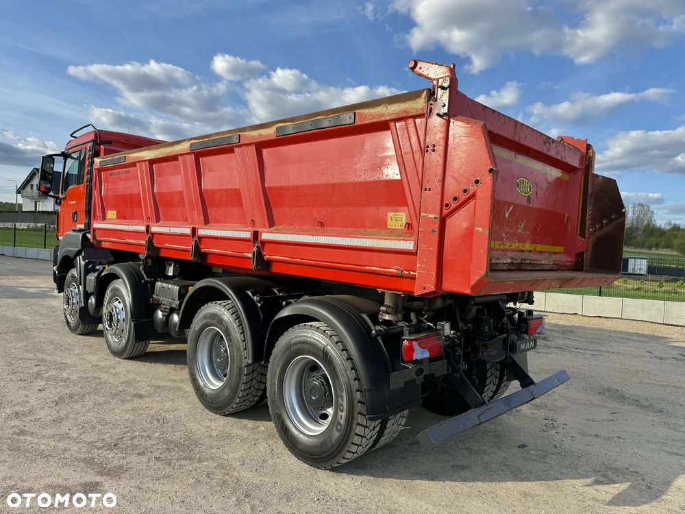 MAN TGS 35.500 *8X4, WYWROTKA, BORDMATIC, MEILLER KIPPER, EURO 6, 330TYŚ PRZEBIEGU* - 9
