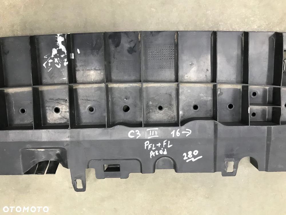 Osłona pod zderzak Citroen c3 III 3 16- przednia płyta dolna 98133797 3200101190200 - 7