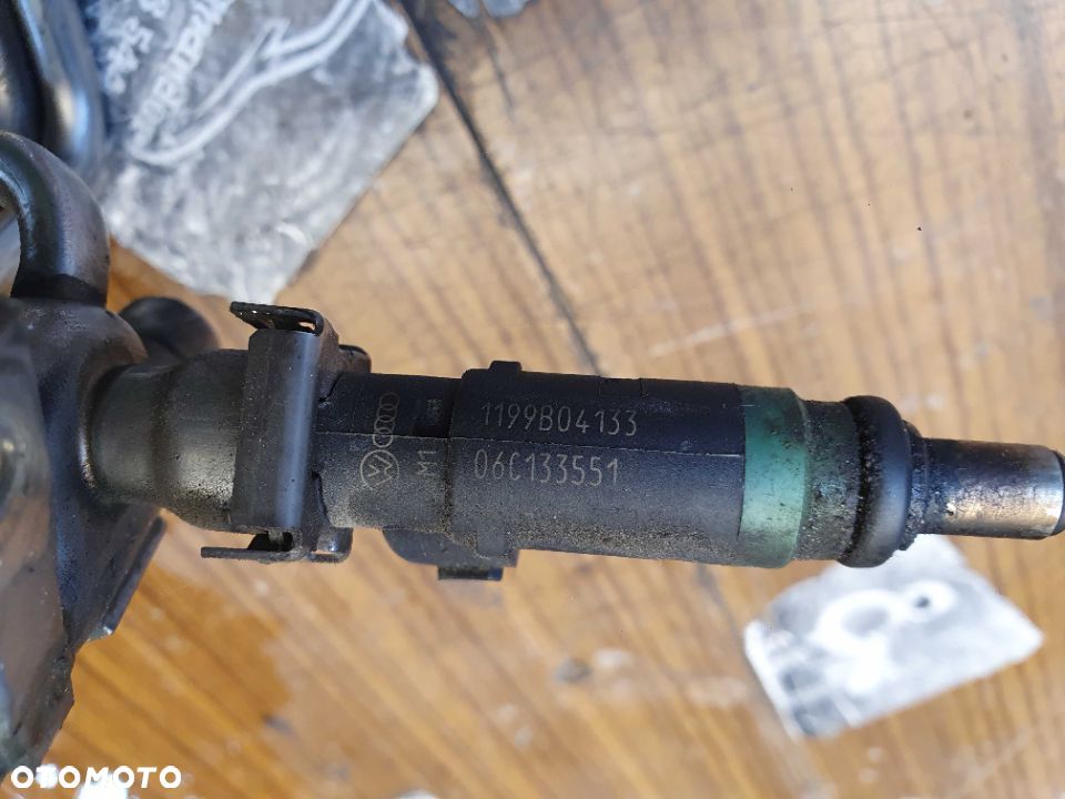 Listwa Paliwowa Wtryskowa Wtryski Komplet 3.0 V6 ASN Audi A4 B6 A6 VW - 7