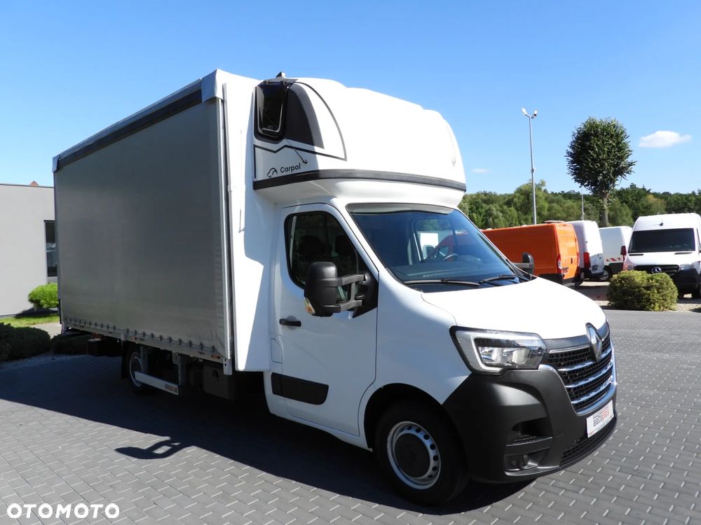 Renault MASTER PLANDEKA WINDA 10 PALET WEBASTO TEMPOMAT LEDY PNEUMATYKA KLIMATYZACJA 165KM [ 425025 ] - 5