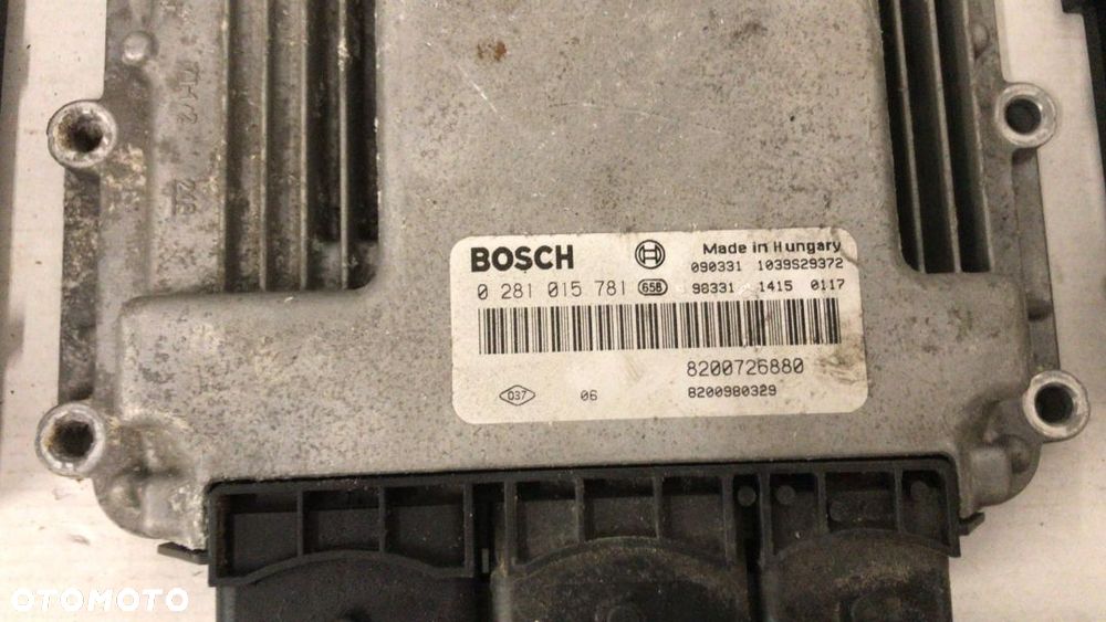 RENAULT LAGUNA III 2.0 DCI ZESTAW DO ODPALENIA 8200726880 0281015781 - 2