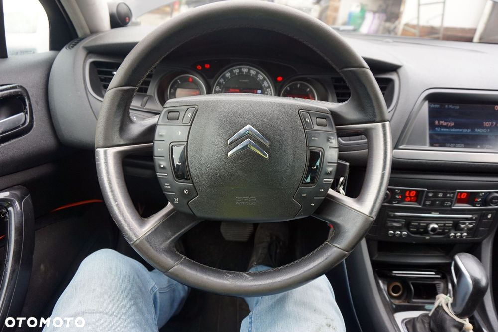 KIEROWNICA SKÓRZANA SKÓRA C5 III X7  CITROEN 2008-2017 - 1