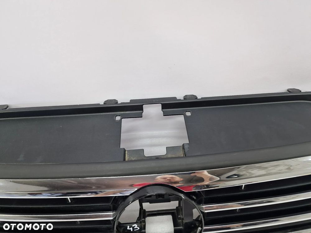 VW PASSAT B8 3G0 LIFT 18- R-LINE ATRAPA / GRILL PRZEDNI PRZÓD , NR 3G0853651AK / 3G0853651AM , NR AUKCJI GR42 - 10