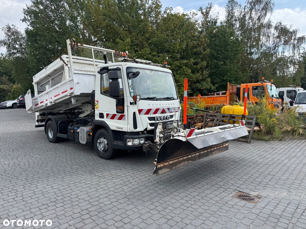 Iveco Eurocargo Wywrotka solarka piaskarka zimowe utrzymanie odśnieżanie akcja zima  3 str pług Specjalny Solarka Piaskarka Czołownica - 4