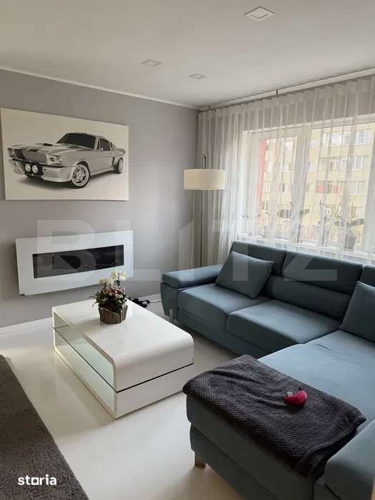 Apartament cu 3 camere semidecomandat, 65 mp, parcare, pet friendly, G — fotografia 1