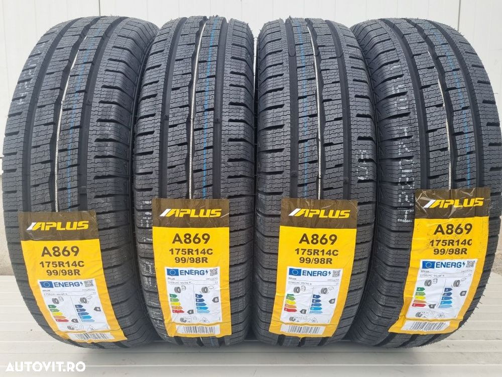 Anvelope de iarna M+S 175 R14C (175/80R14C), APLUS - 1