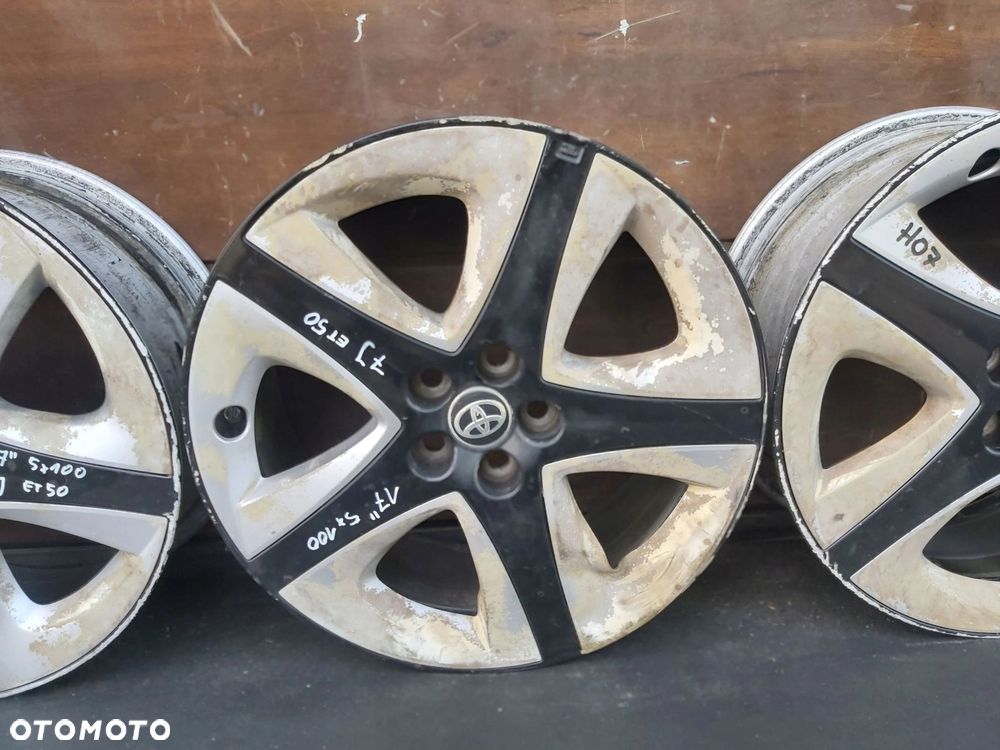 Toyota Prius IV III II Aluflegi felgi 17 5x100 7j et50 - 3