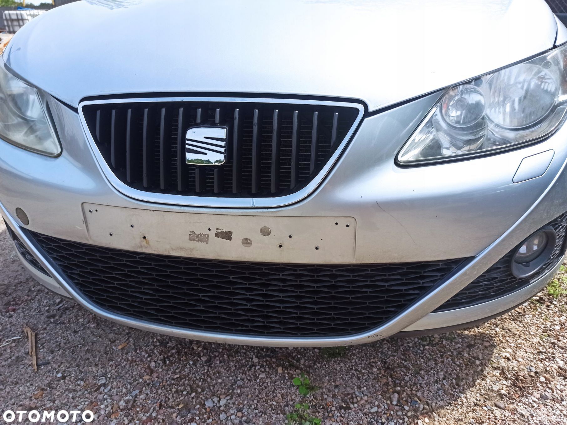Zderzak przód kompletny SEAT IBIZA IV LS7Y 08-12 spryski - 7