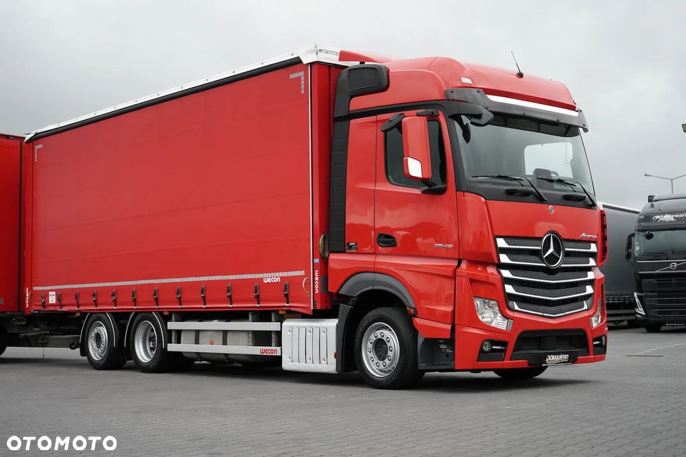 Mercedes-Benz ACTROS / 2548 / ACC / E 6 / ZESTAW PRZEJAZDOWY 120 M3 / OŚ SKRĘTNA - 40