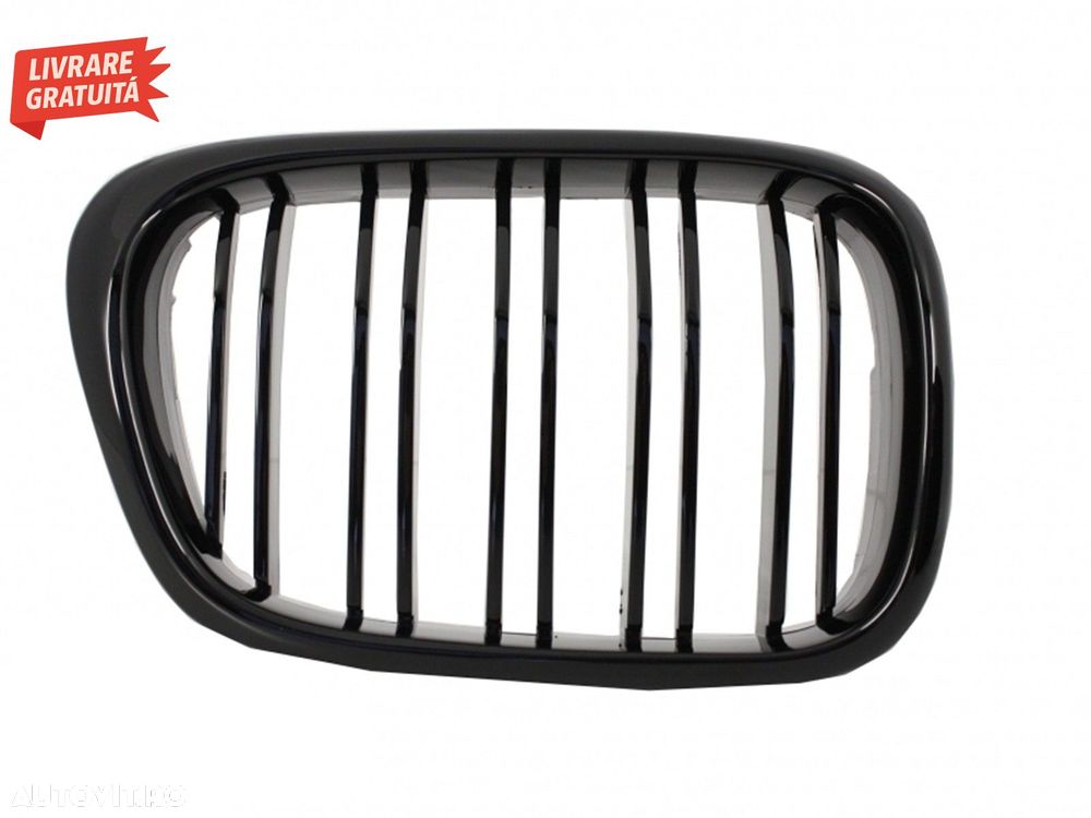 Bara Fata BMW E39 Seria 5 (1995-2003) cu Proiectoare Lumini de Ceata si Grile Cent- livrare gratuita - 6