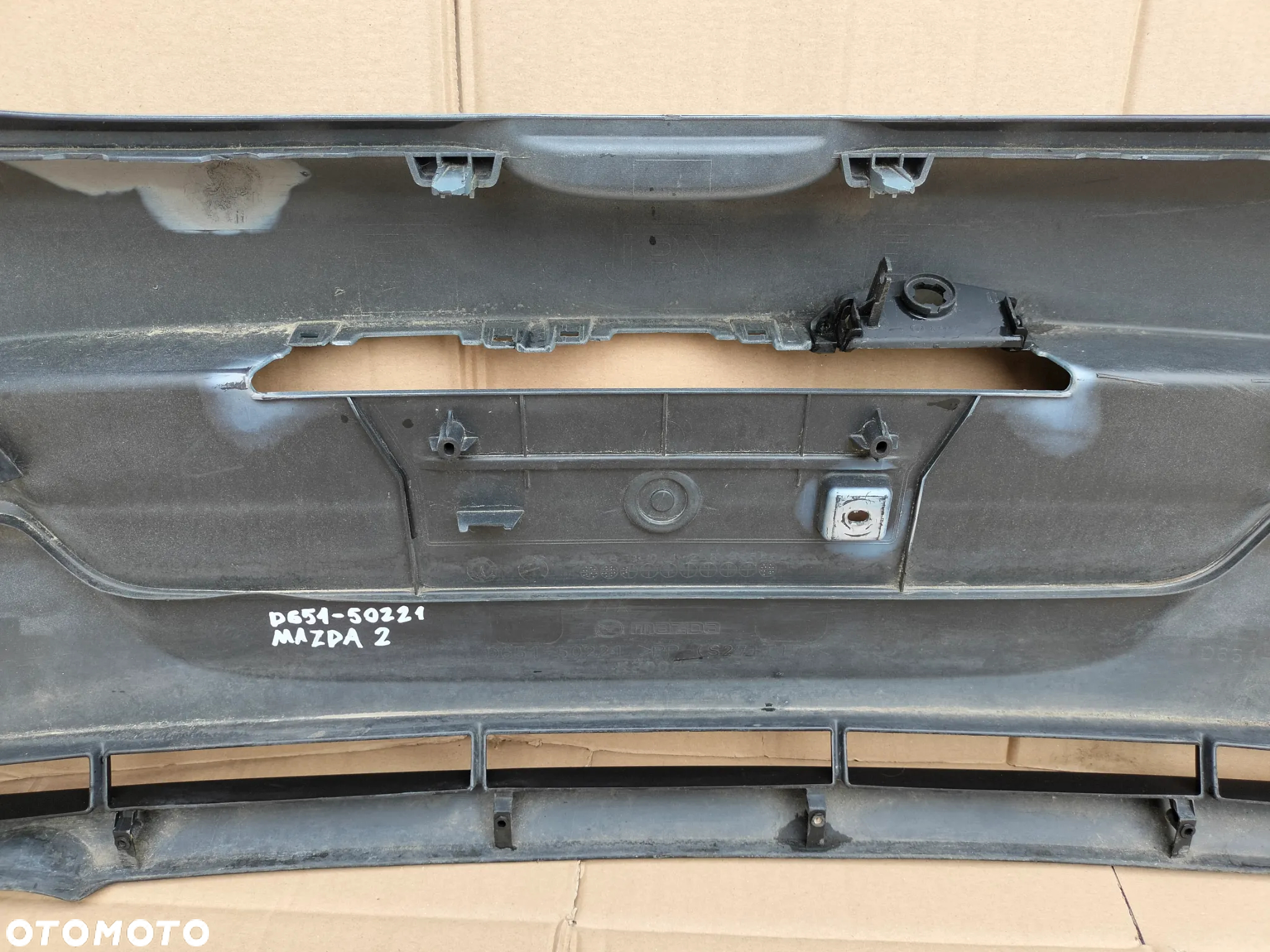 Mazda 2 zderzak tylny tył D651-50221 - 8