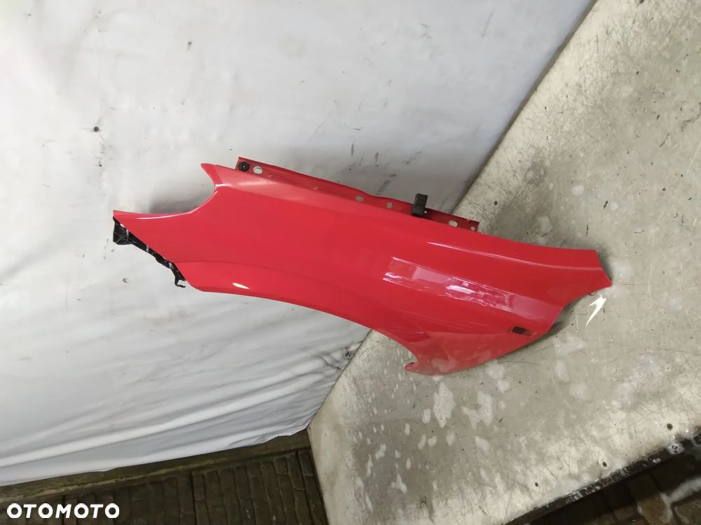 OPEL ASTRA III H BŁOTNIK PRZÓD PRZEDNI LEWY Y547 CZERWONY - 3