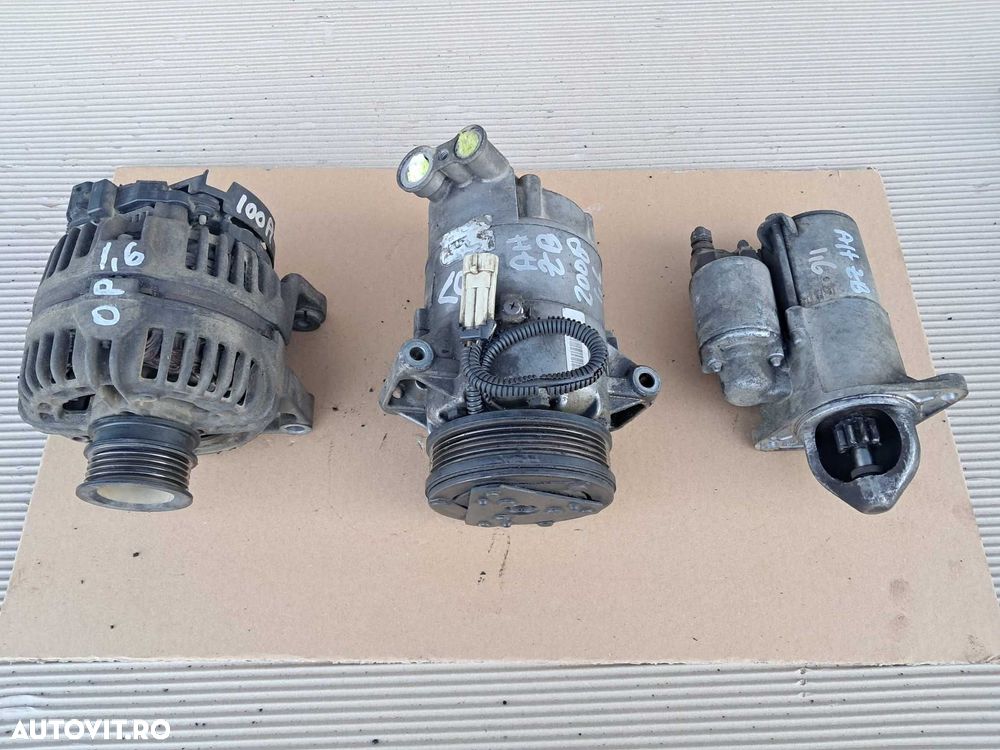 Opel Astra H Zafira B, alternator compresor electromotor, motor 1,6 - 1